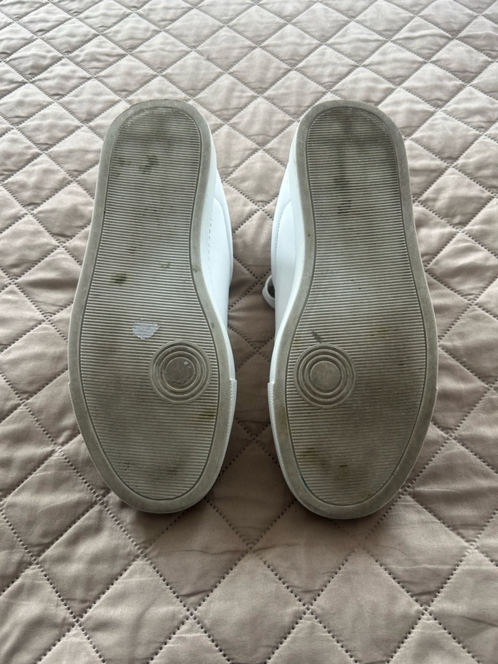 Zadig & Voltaire White Sneakers with Gold Eyelets - Picture 8 of 8